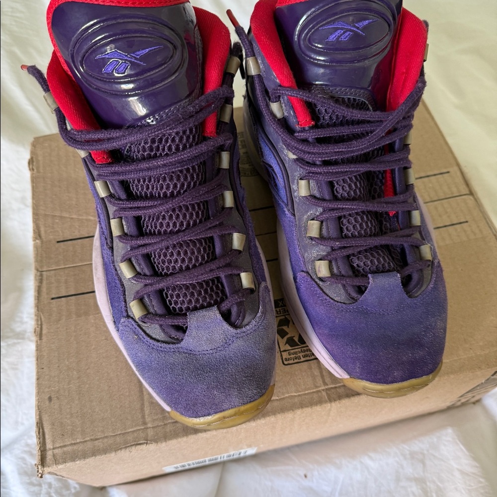 Reebok Question Mid Ghost of Christmas Shoe